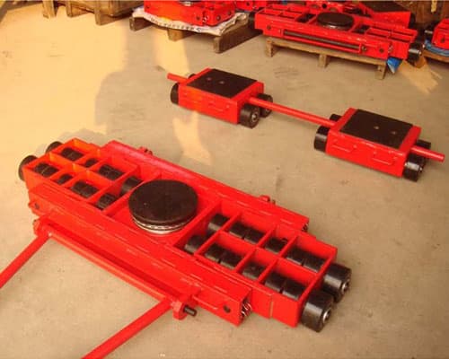 Steerable machinery skates for sale